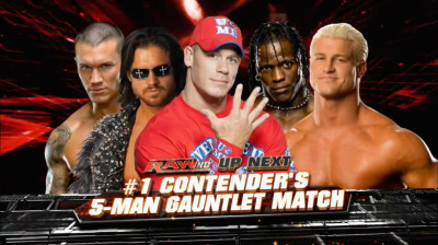 5-Man Gauntlet Match - #1 Contenders Match (Full Match)
