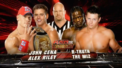 John Cena & Alex Riley vs R-Truth & The Miz (Full Match)