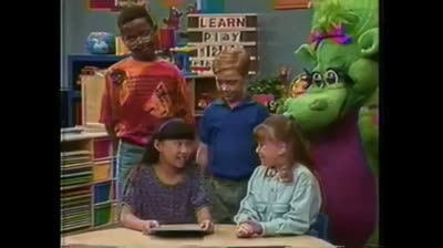 Barney Baby bop Kathy and Kids