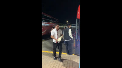 Atrápenlo que no quiere pagar el pasaje