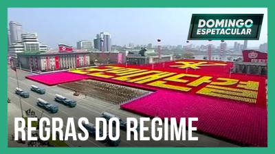 Ditadura da Coreia do Norte condena homem à  morte por contrabandear cópias da série Round 6 (DOMINGO ESPETACULAR - 13/12/2021)