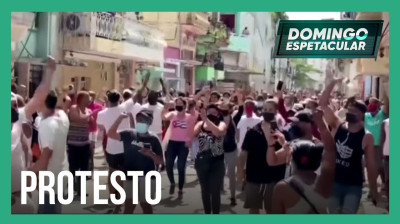 Milhões de pessoas que vivem em países sob o regime comunista pedem um basta (DOMINGO ESPETACULAR - 01/08/2021)