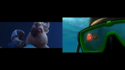 Finding Nemo and Rio (2011) - Nigel Captures Jewel vs. Nemo Gets Captured