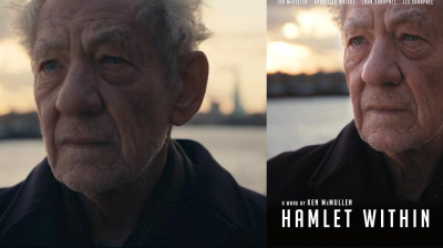 Hamlet Within ~ Ian McKellen-Gabriella Wright-John Shrapnel (Ken McMullen 2022)