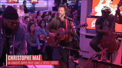 Christophe Maé découvrez la vidéo de son Concert Super Privé Chérie FM